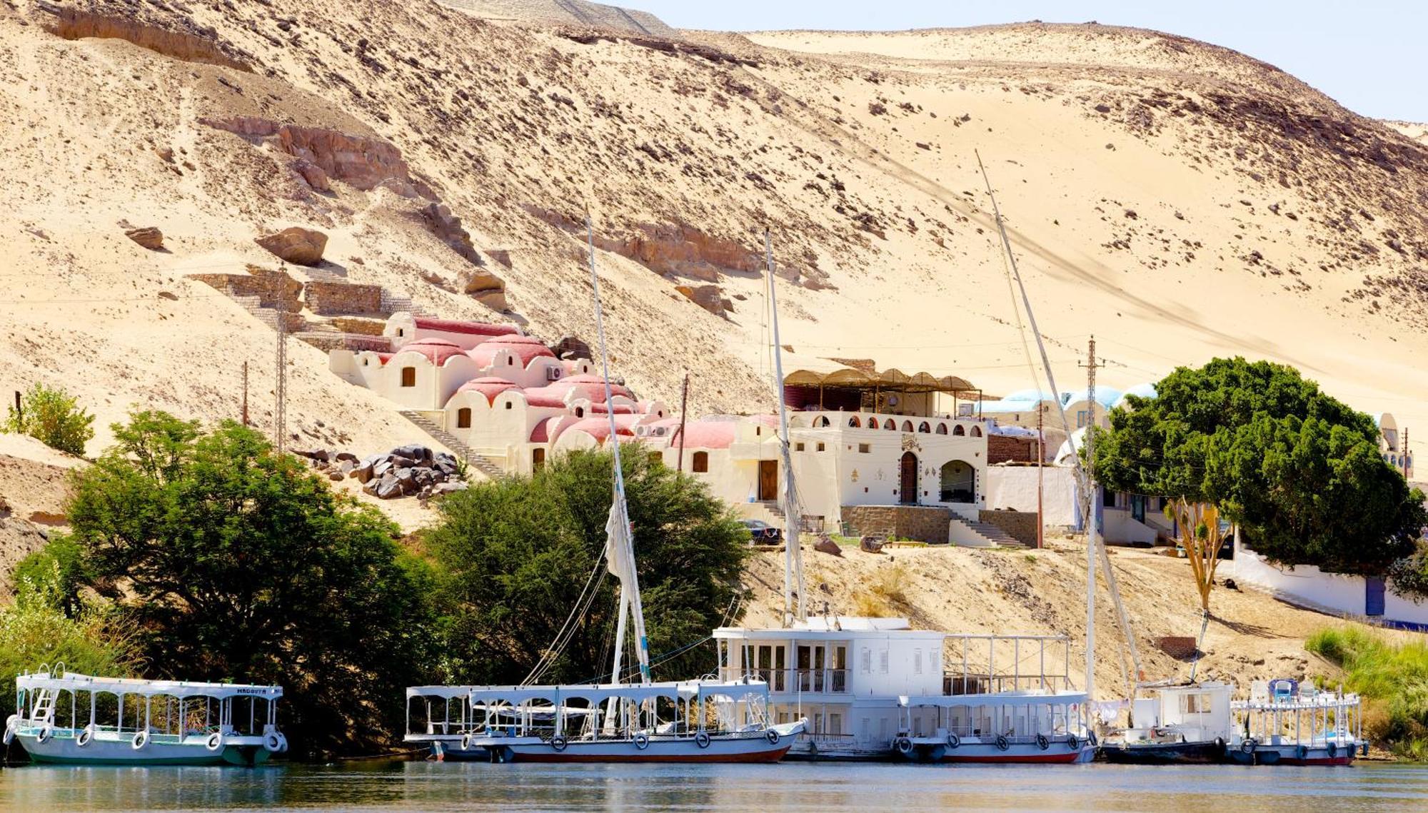 Hadouta Masreya Nubian Guest House Aswan Exterior photo